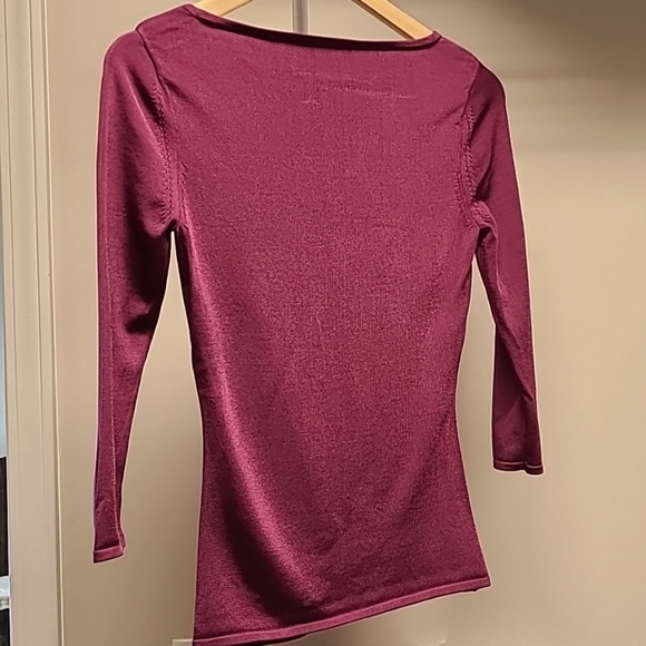 WHBM Magenta Sweater. Size XXS - Picture 2 of 5